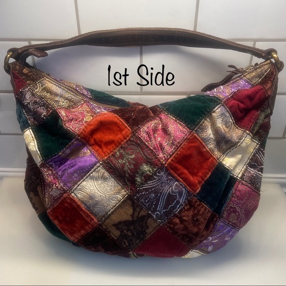 Lucky Brand Handbags - Lucky Brand Patchwork (multicolored) over the Shoulder/Crossbody/Satchel Bag